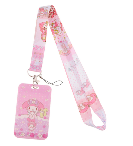 Lanyard y Porta credencial My Melody