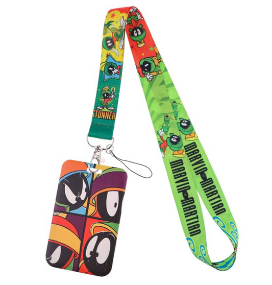 Lanyard y Porta credencial Marvin Martian