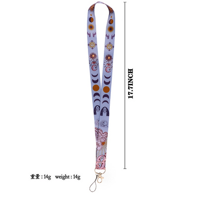 Lanyard y Porta credencial Sol y Luna
