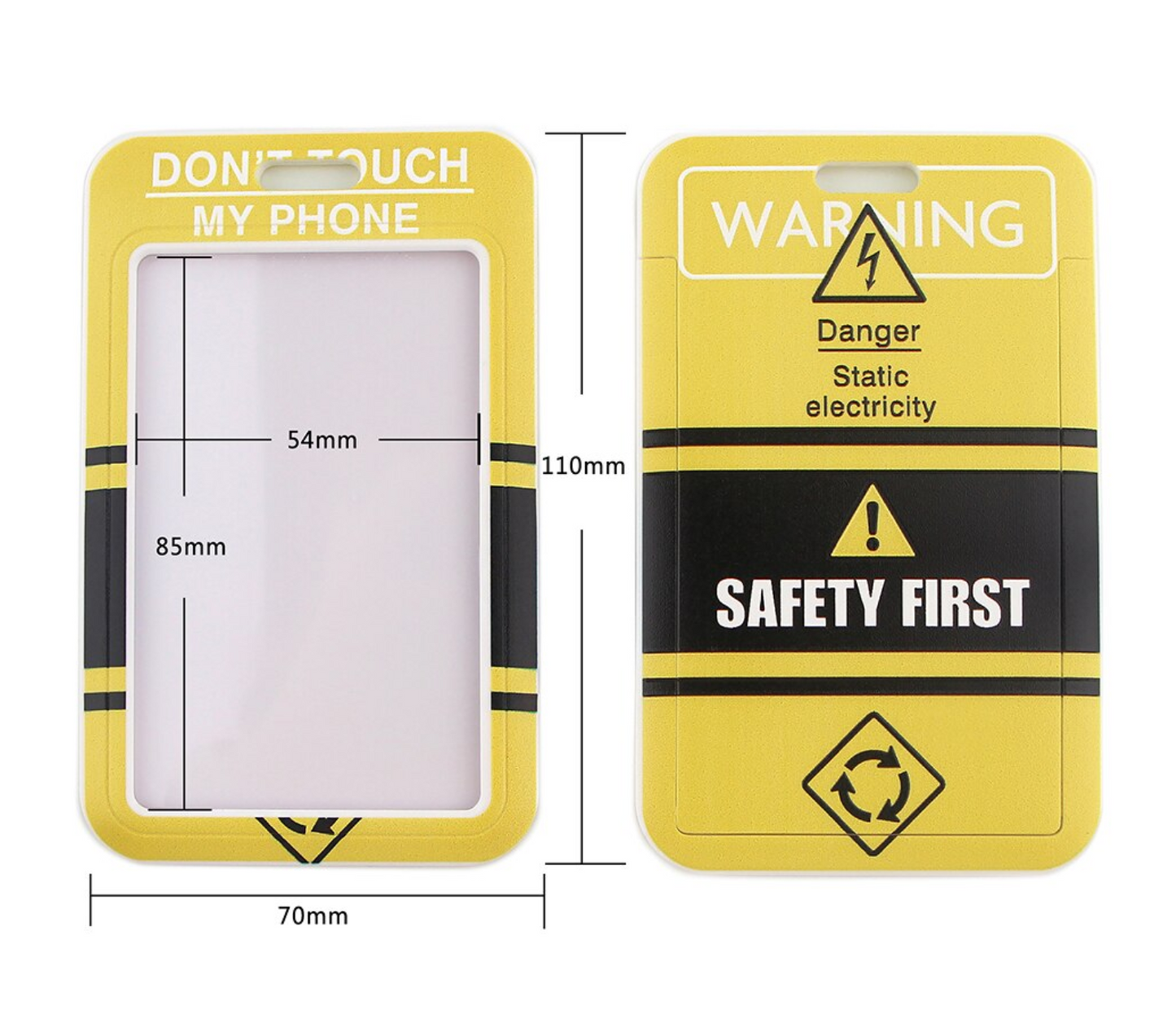 Lanyard y Porta credencial Safety First