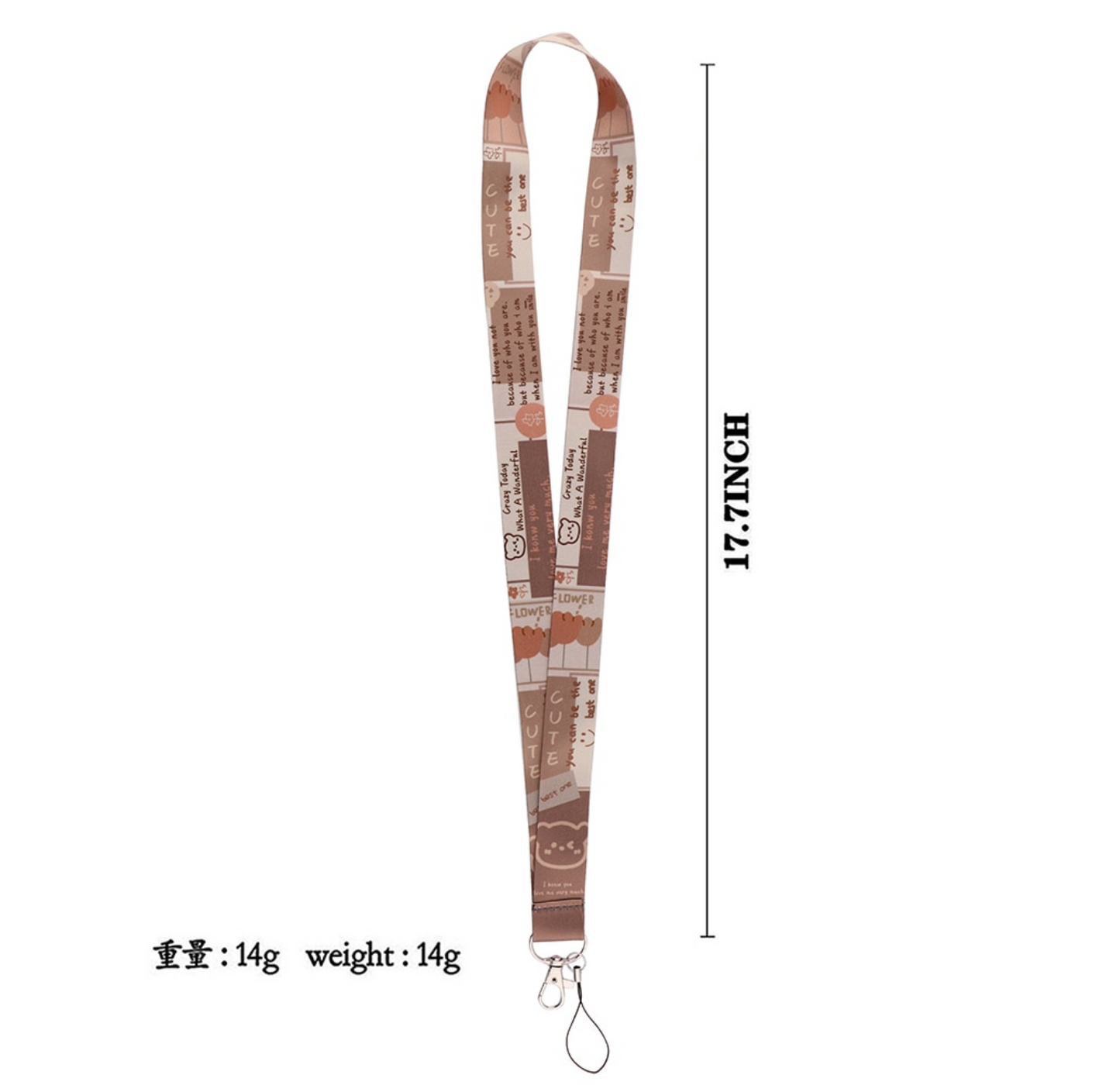 Lanyard y Porta credencial Oso Love