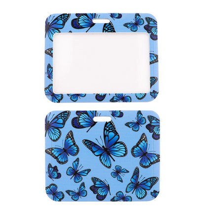 Lanyard y Porta credencial Mariposas