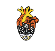 Cargar imagen en el visor de la galería, Pin Corazón Universo
