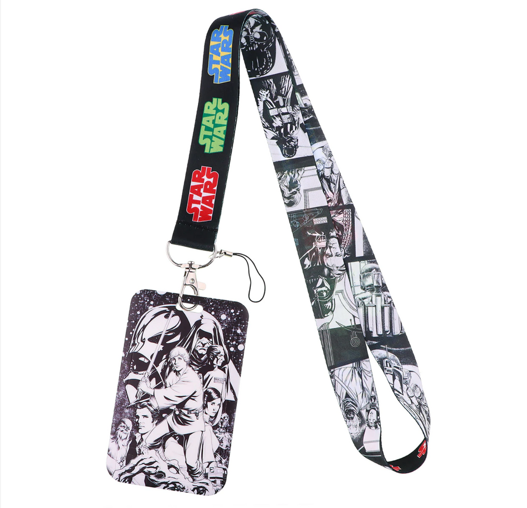 Lanyard y Porta credencial Star Wars