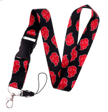 Cargar imagen en el visor de la galería, Lanyard Akatsuki Naruto
