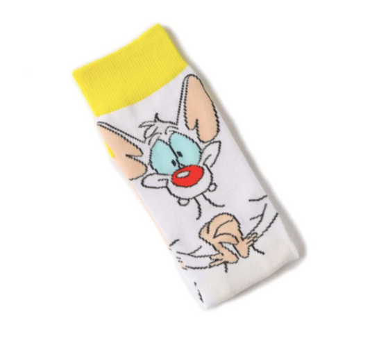 Calcetín Pinky y Cerebro