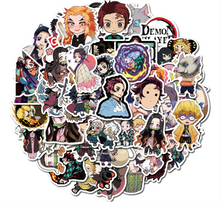 Cargar imagen en el visor de la galería, Paquete Stickers Demon Slayer
