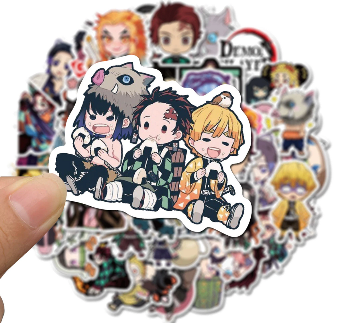 Paquete Stickers Demon Slayer