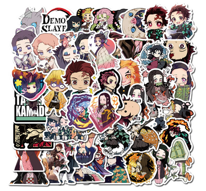 Paquete Stickers Demon Slayer