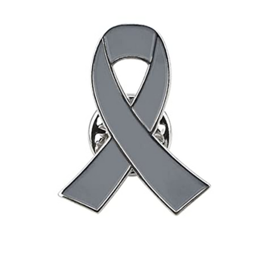 Pin lazo gris