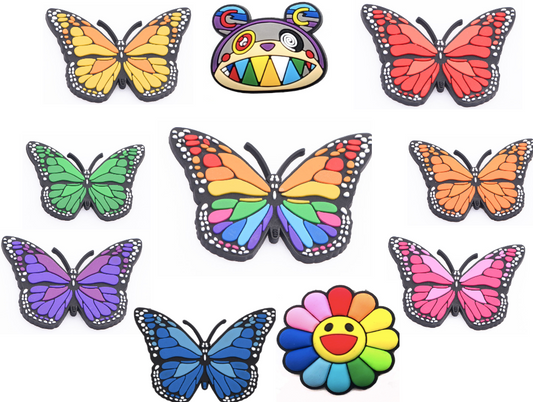 Shoe charm Mariposas