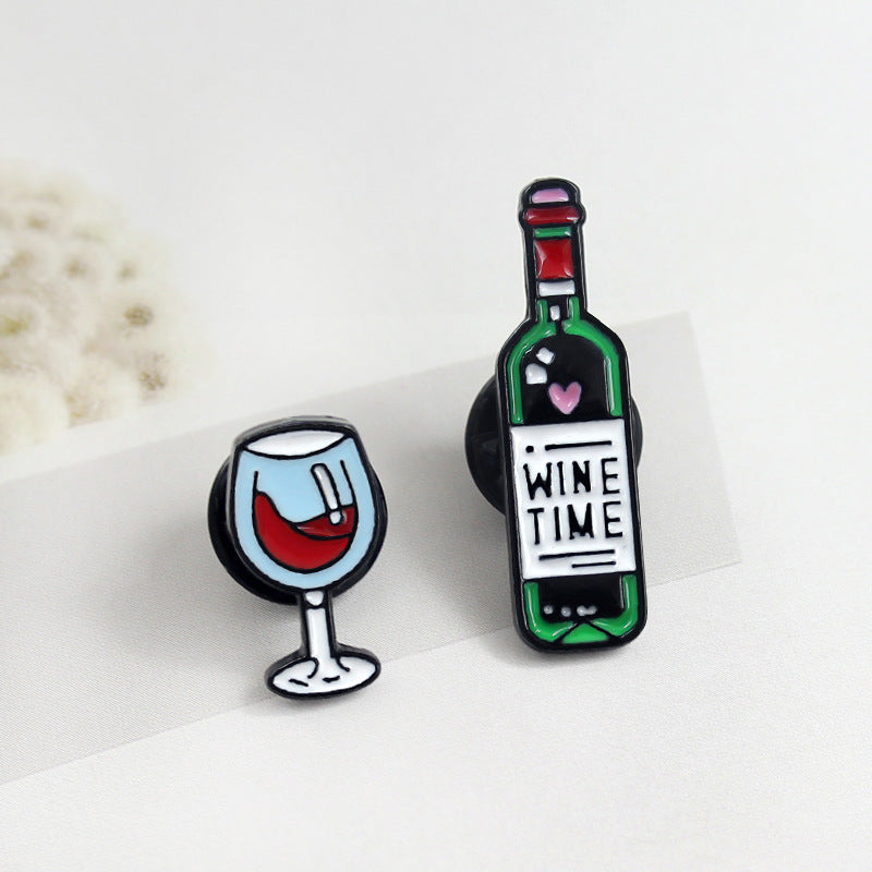 Pin Botella de Vino