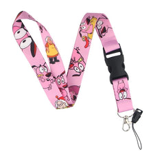 Cargar imagen en el visor de la galería, Lanyard y Porta credencial Coraje el perro cobarde
