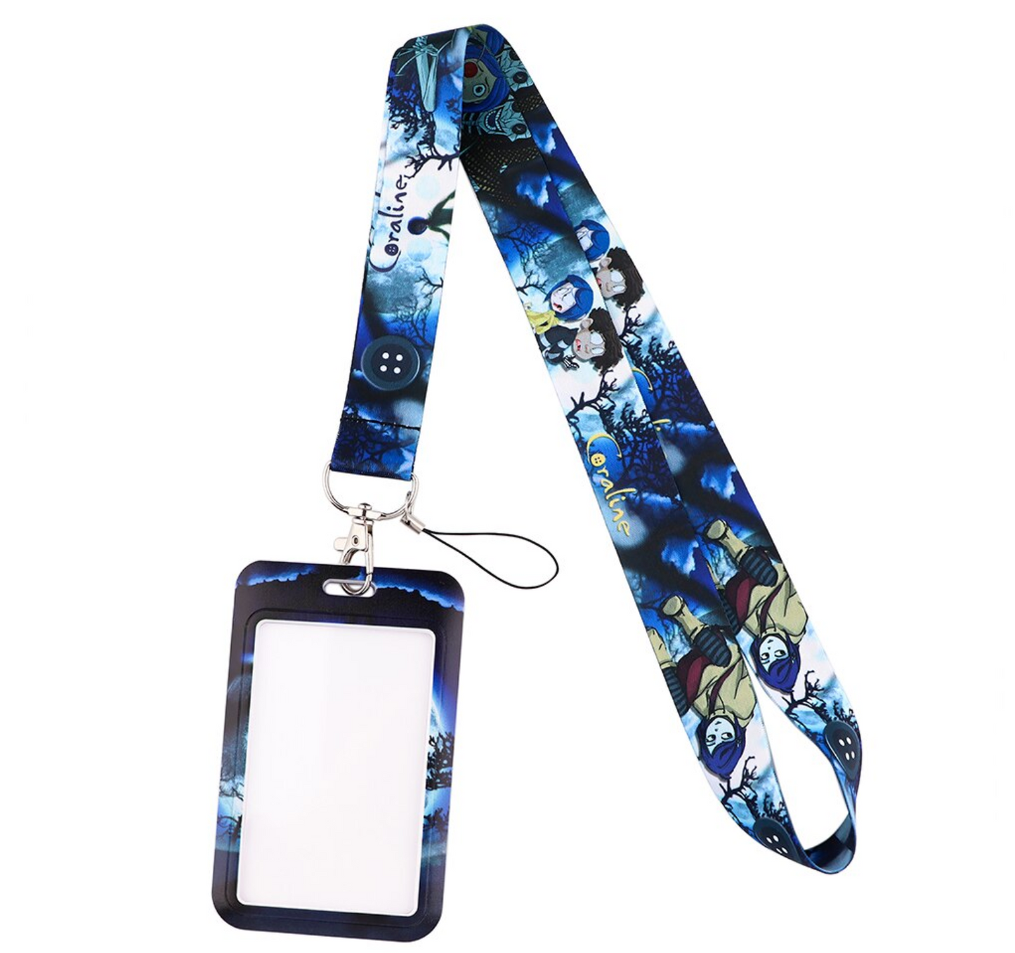 Lanyard y Porta credencial Coraline
