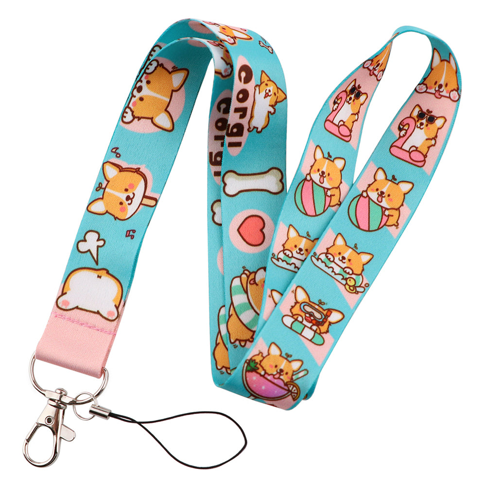 Lanyard y Porta credencial Corgi