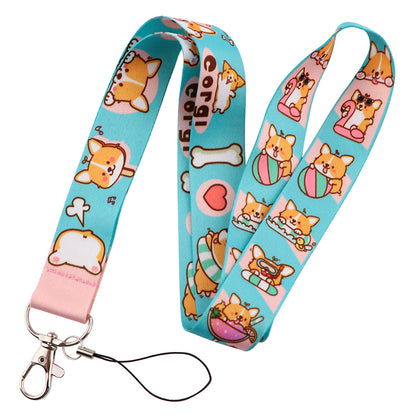 Lanyard y Porta credencial Corgi