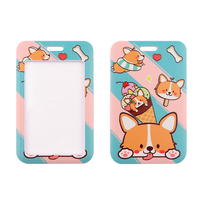 Lanyard y Porta credencial Corgi