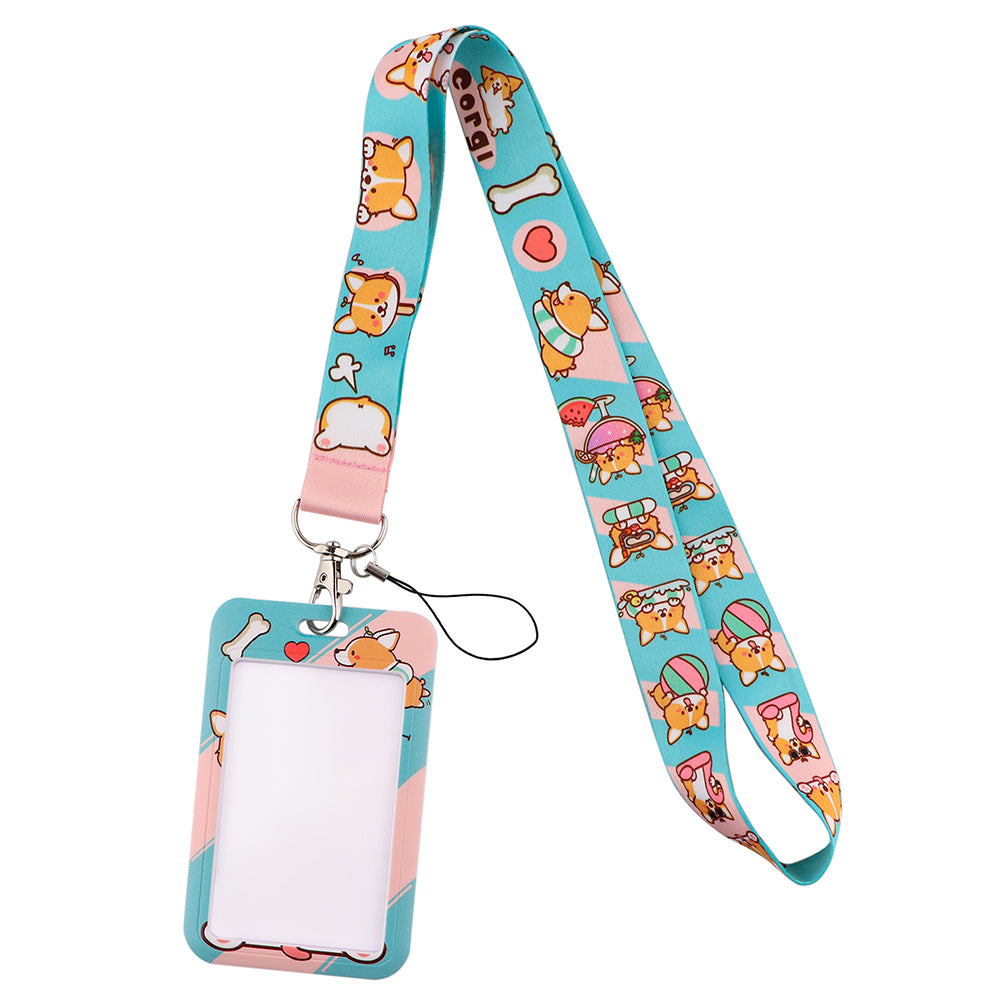 Lanyard y Porta credencial Corgi