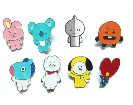 Pin BT21 Van - Yukawaii