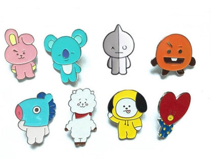 Pin BT21 Van - Yukawaii
