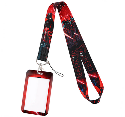 Lanyard y Porta credencial Darth Vader