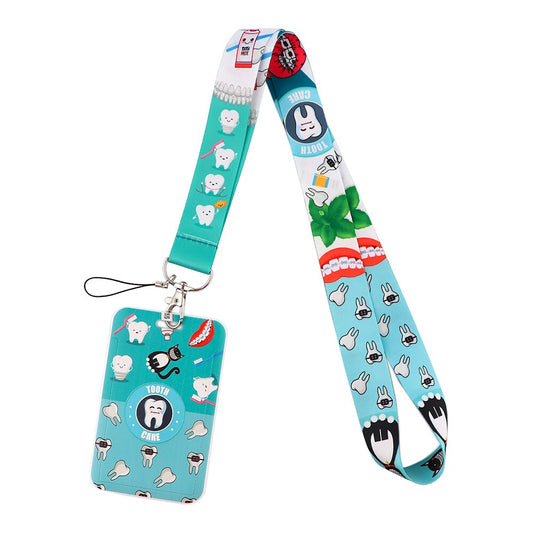 Lanyard y Porta credencial Dentista
