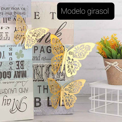 Set de Mariposas Decorativas con diseño