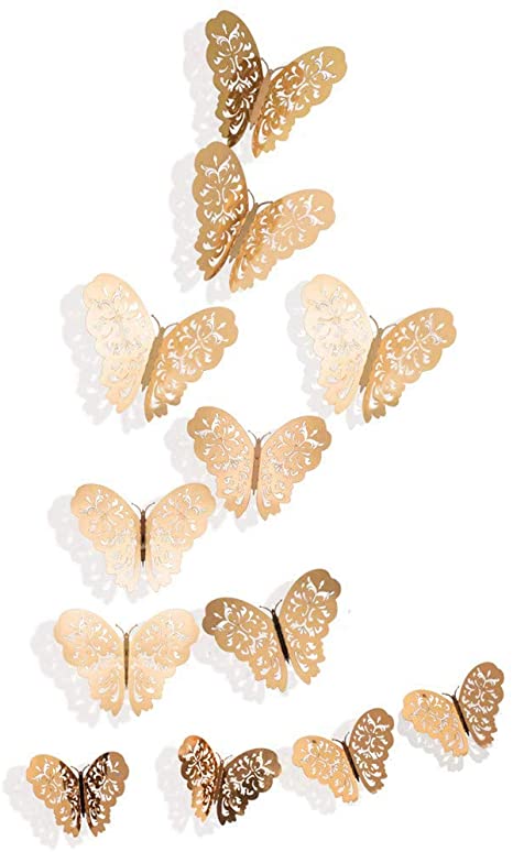 Set de Mariposas Decorativas con diseño