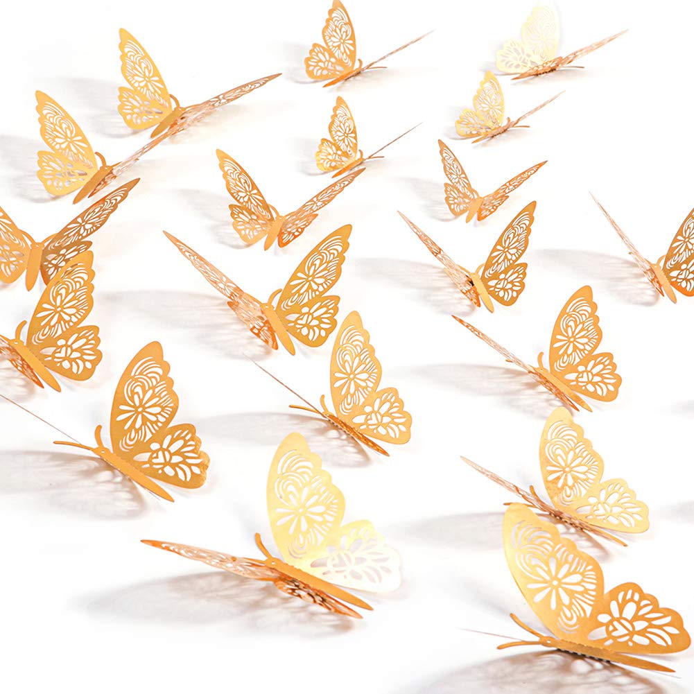 Set de Mariposas Decorativas con diseño