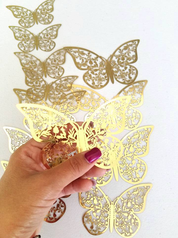Set de Mariposas Decorativas con diseño