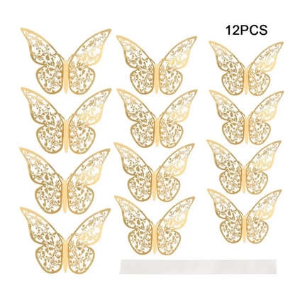 Set de Mariposas Decorativas con diseño