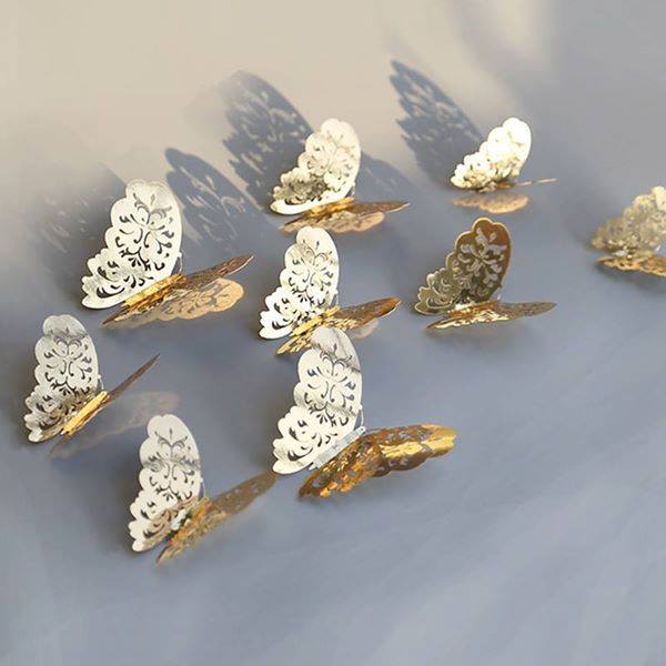 Set de Mariposas Decorativas con diseño