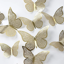 Cargar imagen en el visor de la galería, Set de Mariposas Decorativas con diseño
