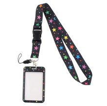 Cargar imagen en el visor de la galería, Lanyard y Porta credencial Estrellas
