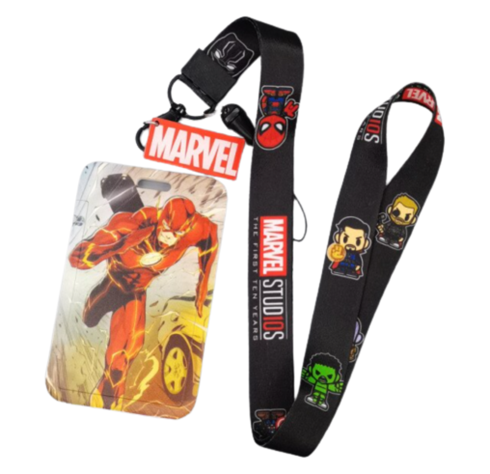 Lanyard y Porta credencial Flash