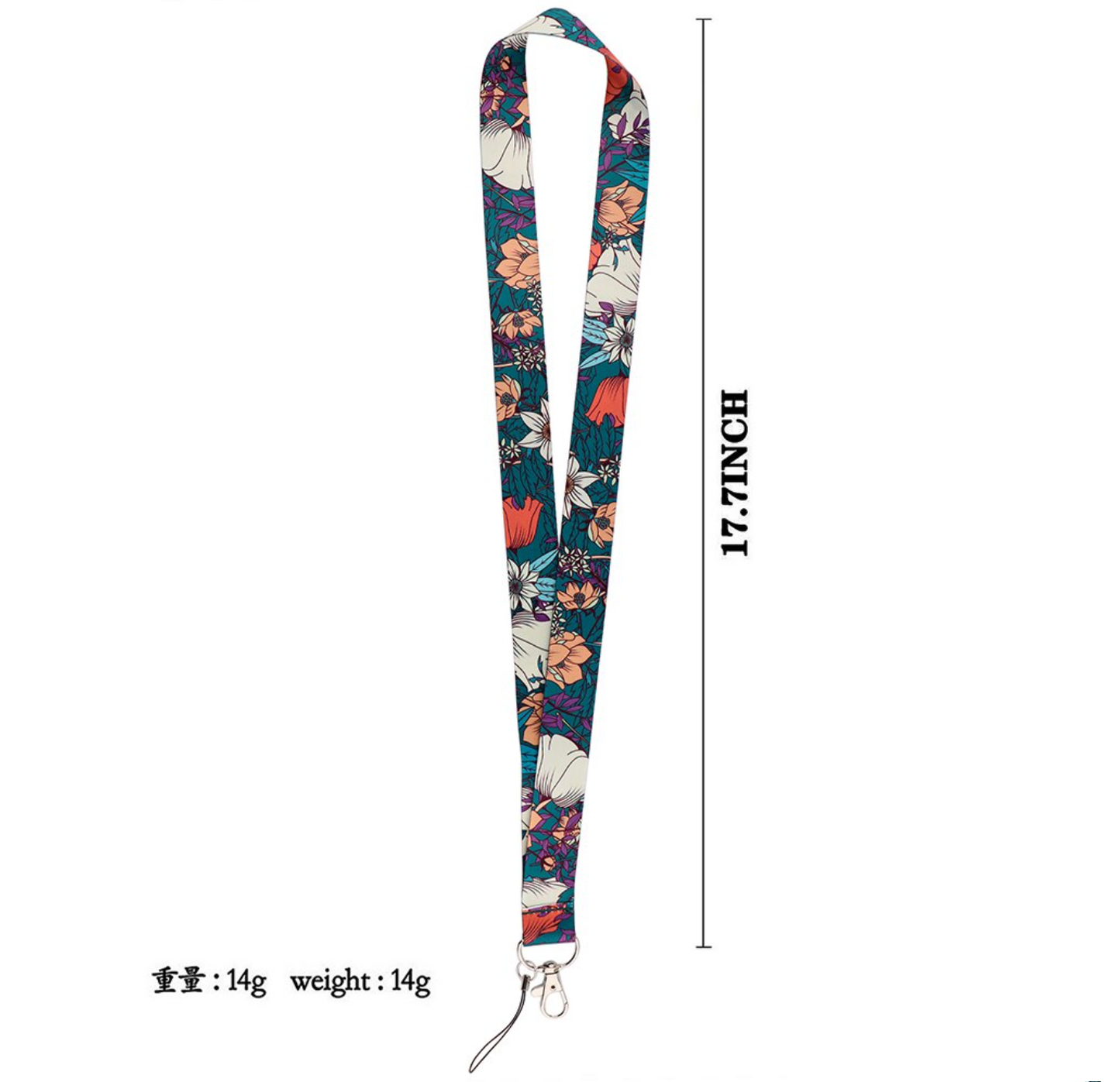 Lanyard y Porta credencial Flores