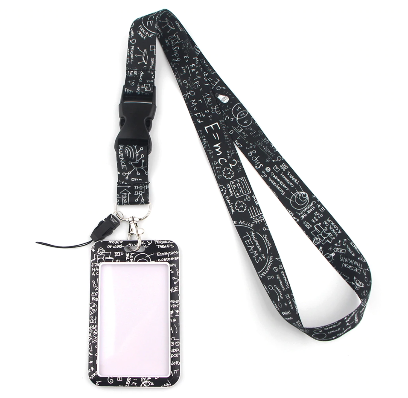 Lanyard y Porta credencial Formulas - Yukawaii