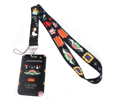 Lanyard y Porta credencial Friends - Yukawaii