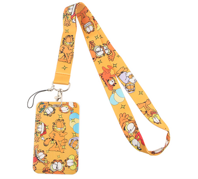 Lanyard y Porta credencial Garfield - Yukawaii