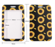 Cargar imagen en el visor de la galería, Lanyard y Porta credencial Girasol
