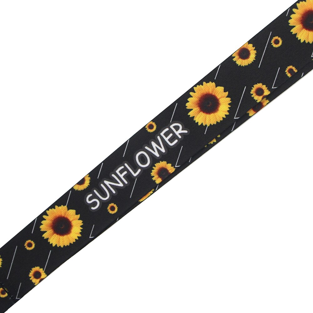 Lanyard y Porta credencial Girasol