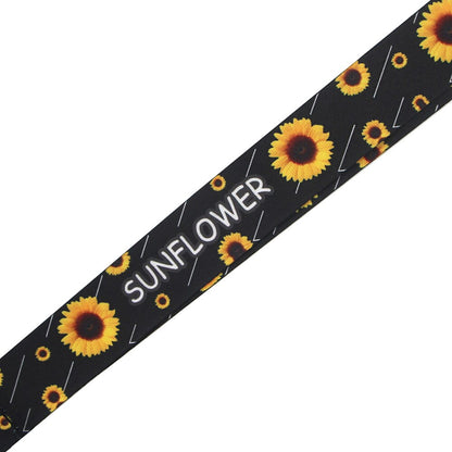 Lanyard y Porta credencial Girasol