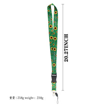 Cargar imagen en el visor de la galería, Lanyard y Porta credencial girasol
