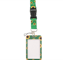 Cargar imagen en el visor de la galería, Lanyard y Porta credencial girasol
