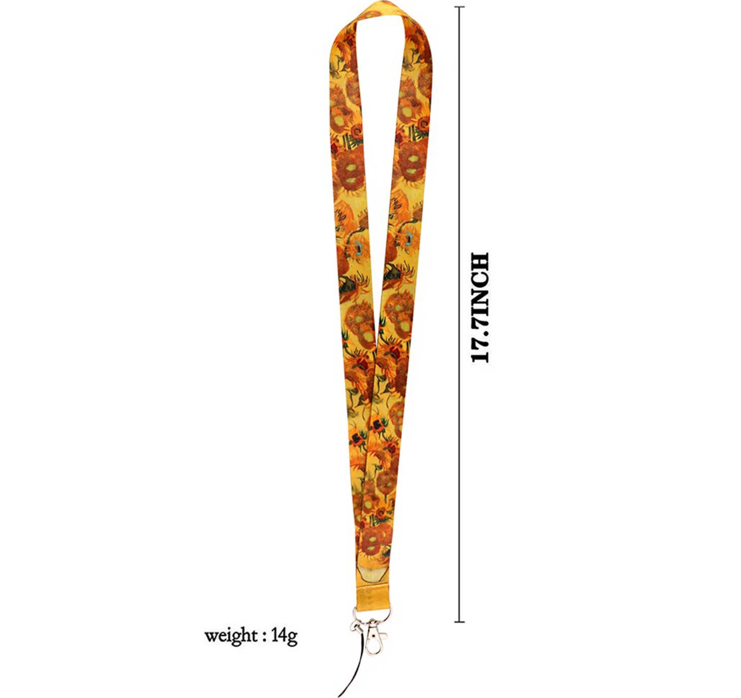 Lanyard y Porta credencial Girasol - Yukawaii
