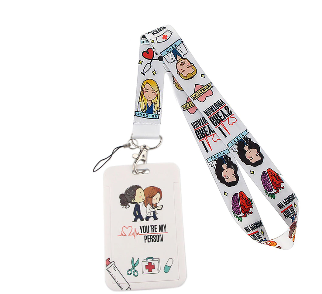 Lanyard y Porta credencial Grey´s Anatomy