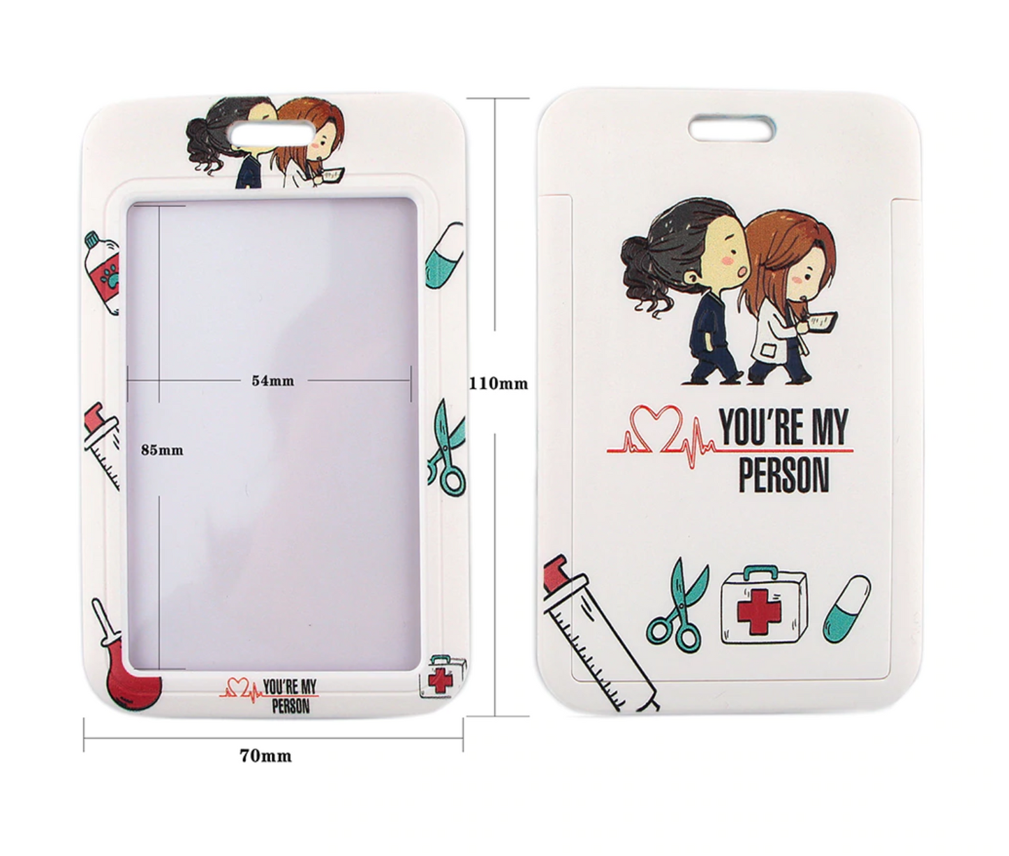 Lanyard y Porta credencial Grey´s Anatomy - Yukawaii