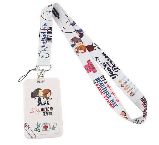 Lanyard y Porta credencial Grey´s Anatomy - Yukawaii