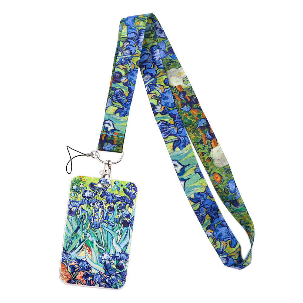 Lanyard y Porta credencial Lirios