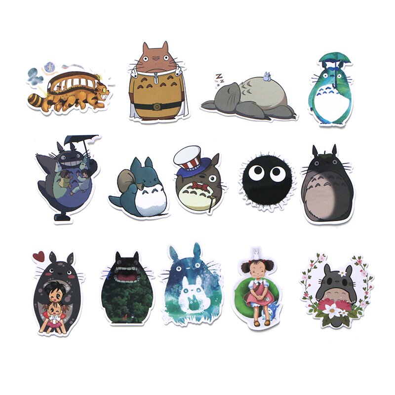 Paquete Stickers Totoro - Yukawaii